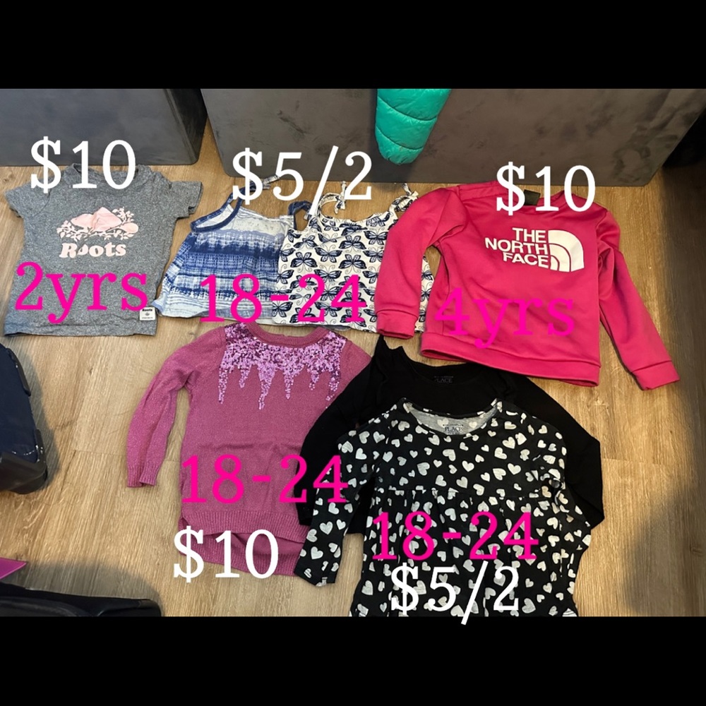 Toddler girls clothing